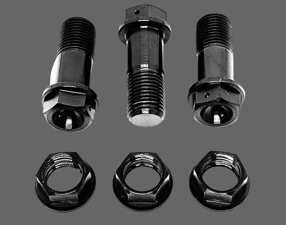 Black TI Front Axle Kit