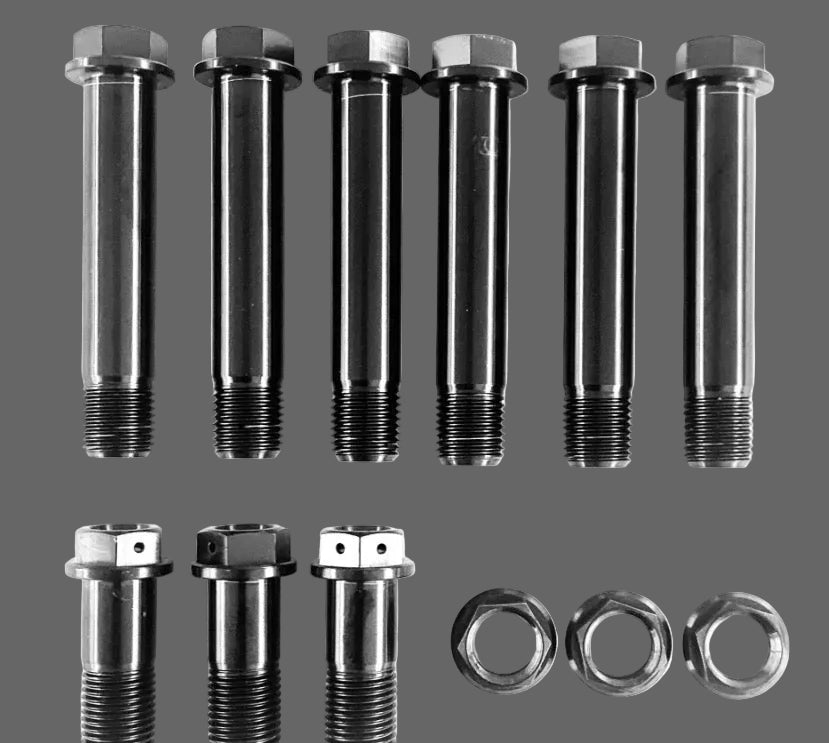 Black TI Radius Rod Kit