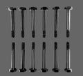 Black TI Nerf Bar Kit